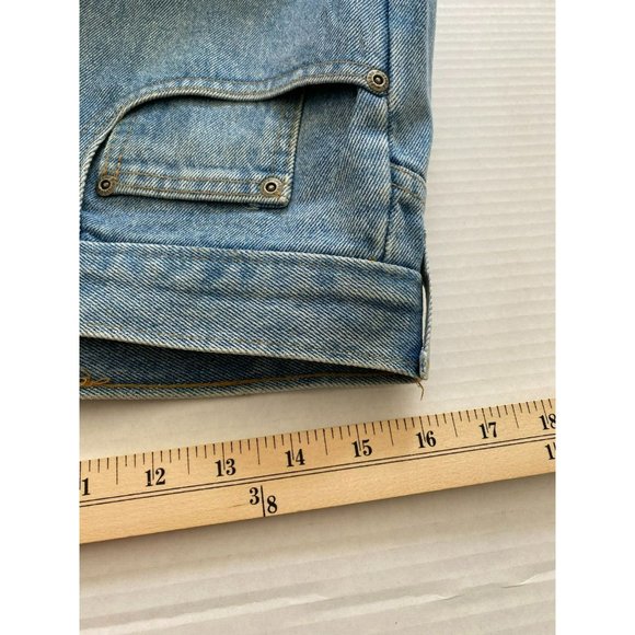 Vintage Perry Ellis America Mens Light Blue Cotton5-Pocket Jeans Size 35X32 - Picture 9 of 10